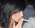 smoking fetish girl